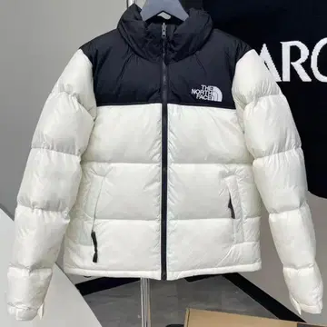 THE NORTH FACE 다운 자켓 화이트 블랙