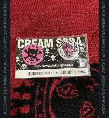 크림 소다 CREAM SODA 캔뱃지 세트 2