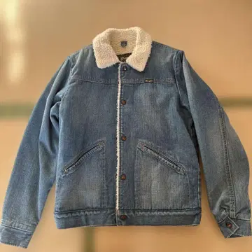 빔즈 별주 Wrangler 보아 옷깃 데님 자켓