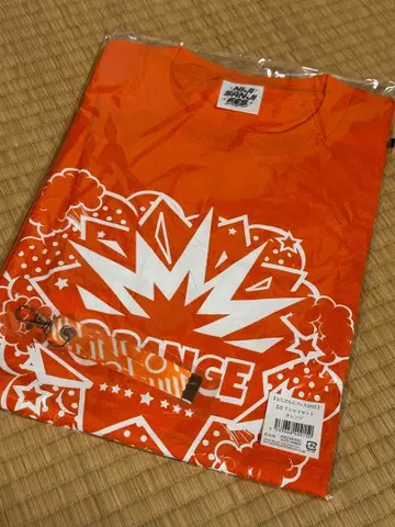 니지산지 페스 T셔츠 오렌지