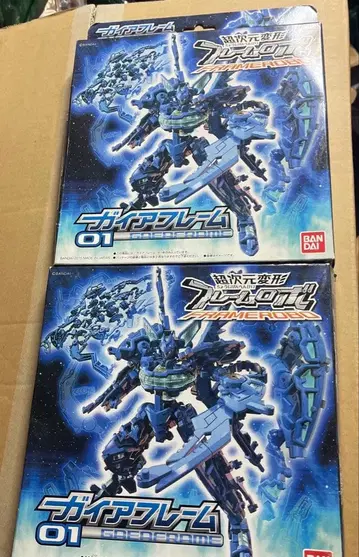 가이아 프레임 2개 세트 초차원 변형 프레임 로보 01