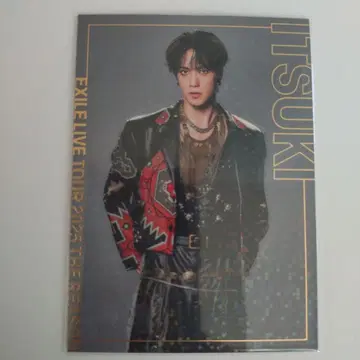 EXILE 후지와라 이츠키 시크릿 레어 포토 카드 THE REASON