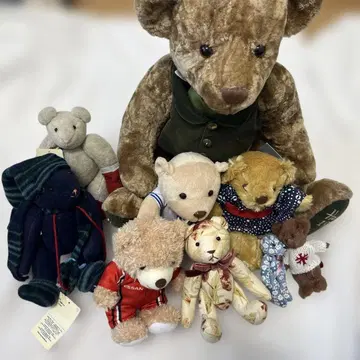 테디베어 곰 곰돌이 봉제 인형 NISSAN montbell 모음