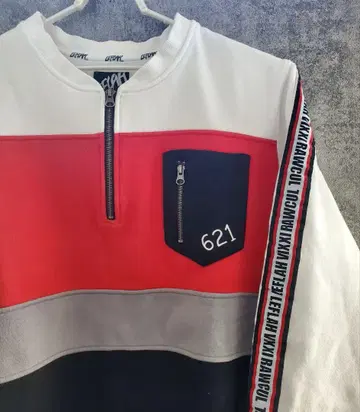 LEFLAH 트레이닝복 하프 지퍼