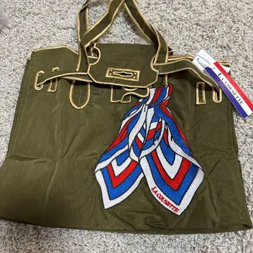 라쿠제트 LA COUSETTE/스카프 패턴/카키 S 사이즈