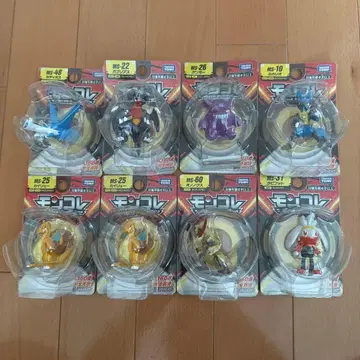 [ 미개봉 새상품 ] 단종 포켓몬스터 몬코레 포켓몬 피규어 8체 세트
