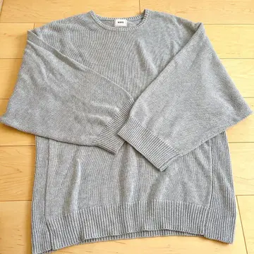 후스후 갤러리 니트 가디건 그레이