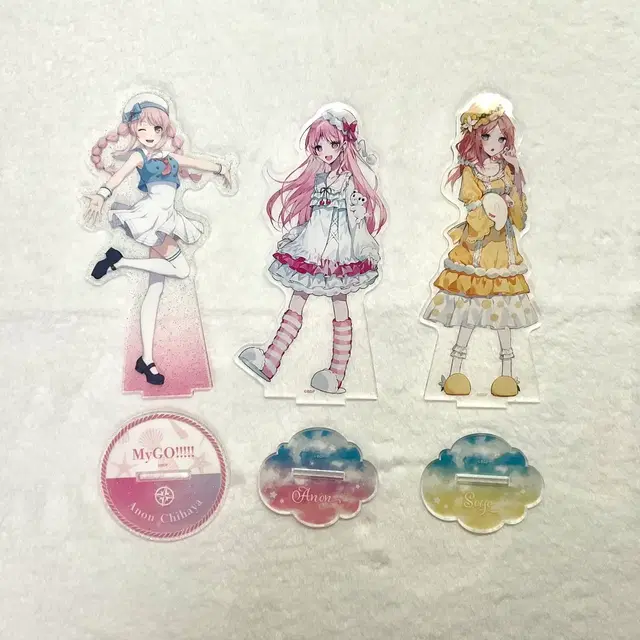 뱅드림 치하야 아논 나가사키 소요 마이고 아크릴 스탠드