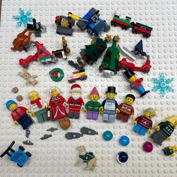레고 크리스마스 어드벤트 미니 피규어