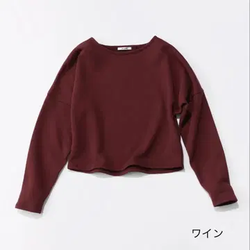 부티크 310 숙녀의 맨투맨 와인