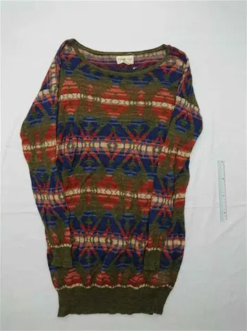 데님&서플라이 랄프 로렌 패턴 니트 스웨터 S 사이즈 여성용