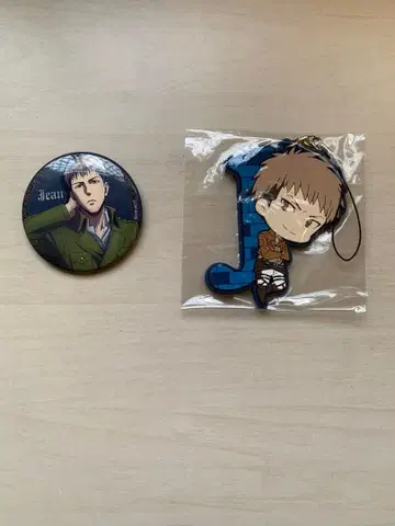진격의 거인 장 캐릭터 배지 컬렉션 캔뱃지 러버 스트랩