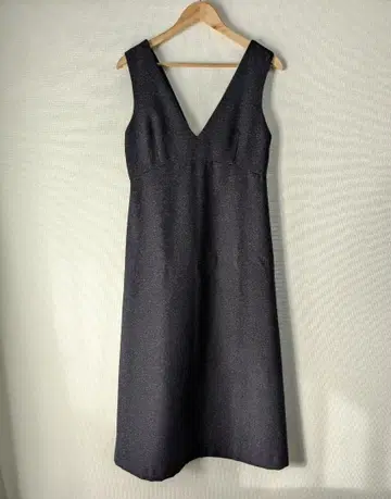 N. Natural Beauty Basic 네프 트위드 오버롤 스커트