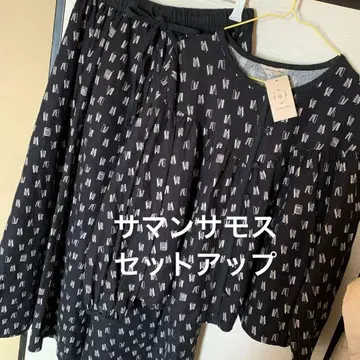 사만사 모스모스 BOOK 프린트 셋업 블라우스+스커트