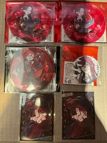 흑집사 Black Label 코스터 캔뱃지 등 묶음 판매 그렐