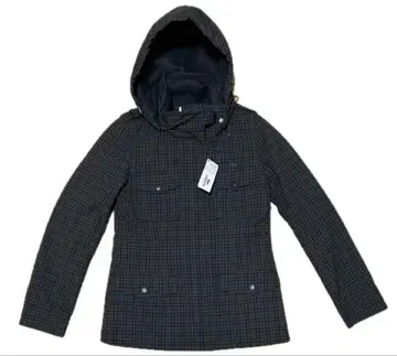 미사용 택 포함 라코스테 패딩 자켓 체크