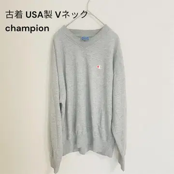 Champion USA V넥 트레이닝복 그레이