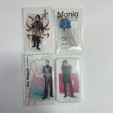 SnowMan 메구로 렌 아크릴 스탠드 4점 세트