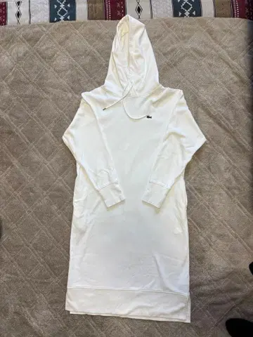 LACOSTE 후드 부착 롱 원피스 36