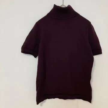 월드 터틀넥 니트 [ L ] 스웨터 울 100% 일본제