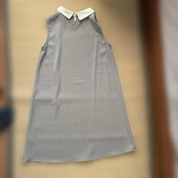 슬리브리스 스트라이프 원피스