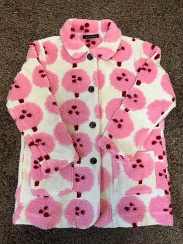 마타노 아츠코 Atuko Matsuno 플리스 보아 가운 자켓