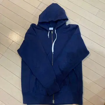 Champion 네이비 집업 후드티