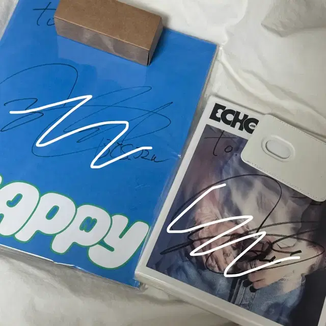 bts 방탄 진 김석진 해피 happy 에코 echo 친필 싸인 앨범
