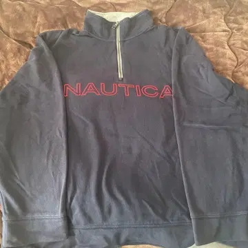 NAUTICA 네이비 집업 트레이닝복 XL