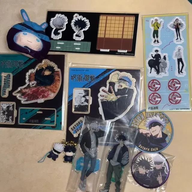 주술회전 고죠 사토루 후시구로 메구미 아크릴 스탠드 디오라마 양도 판매