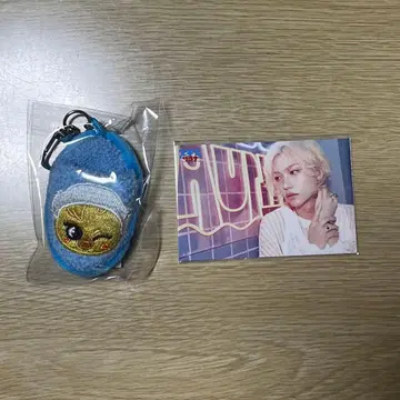 Stray Kids 슬리퍼 키링 스티커 필릭스