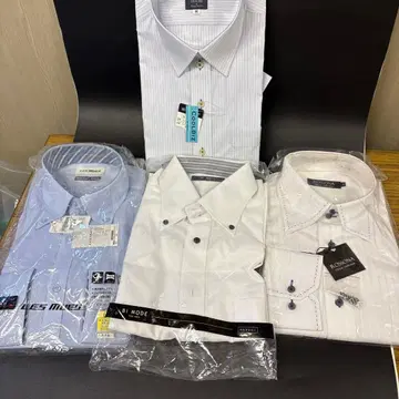 Y셔츠 3장 세트 LES MUES 외 L 사이즈 41-84 상당