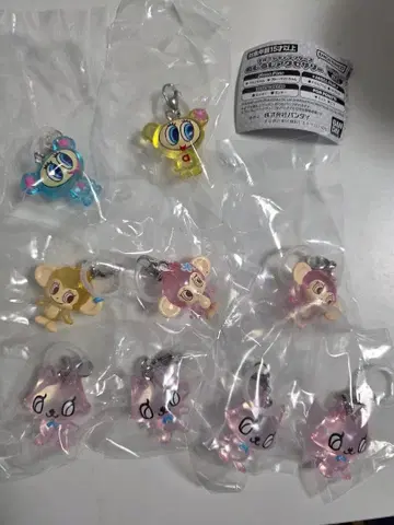 나루미야 캐릭터 메지루시 액세서리 9개 세트