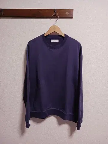 marka SWEAT 마카 인레이 맨투맨 네이비 사이즈2