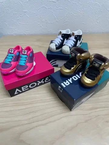 스플래툰 신발 키링 컬렉션 3개 세트