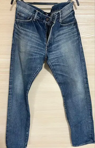 FAT SKINNY 블루 스트레이트 데님