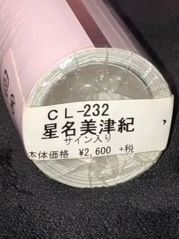 호시나 미츠키 2019년 친필 사인 B2 달력 벽걸이