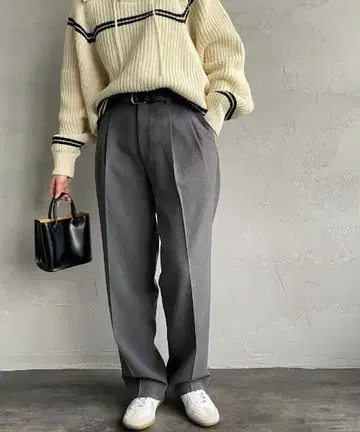 THE SHINZONE 더신존 크라이슬러 팬츠 그레이