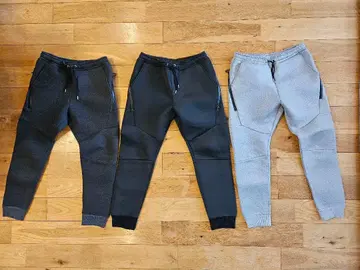 CAMBIO 이지 팬츠 블랙&그레이&차콜 3세트