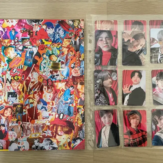 세븐틴 고잉 Seventeen 잡지+포카 세트