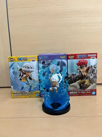 원피스 루피 키드 로 피규어