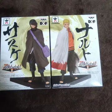 새상품 나루토 시노비 릴레이션즈 나루토 사스케 DXF 피규어 2종 세트