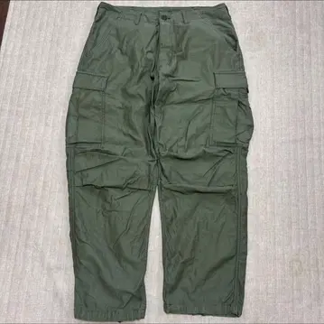 ALPHA INDUSTRIES 카고 팬츠 올리브 그린