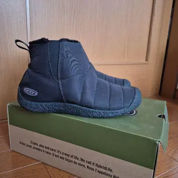 KEEN HOWSER MID 블랙 숏부츠 25cm