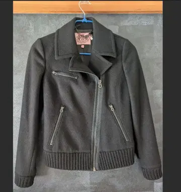 JUICY COUTURE 블랙 라이더 자켓