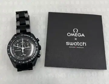 OMEGA SWATCH mission to the moonphase 작동
