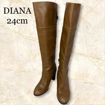 DIANA 다이애나 브라운 롱 부츠 24