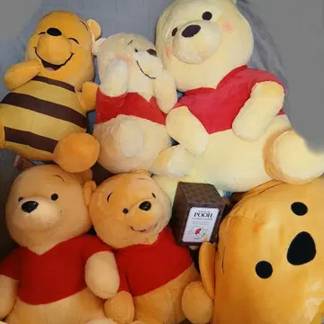 곰돌이 푸 봉제 인형 세트