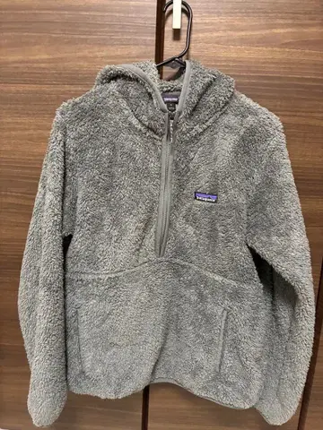 Patagonia 그레이 플리스 자켓 하프 지퍼