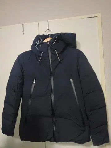 INHERIT 인헤릿 다운 자켓 후드 부착 네이비 M